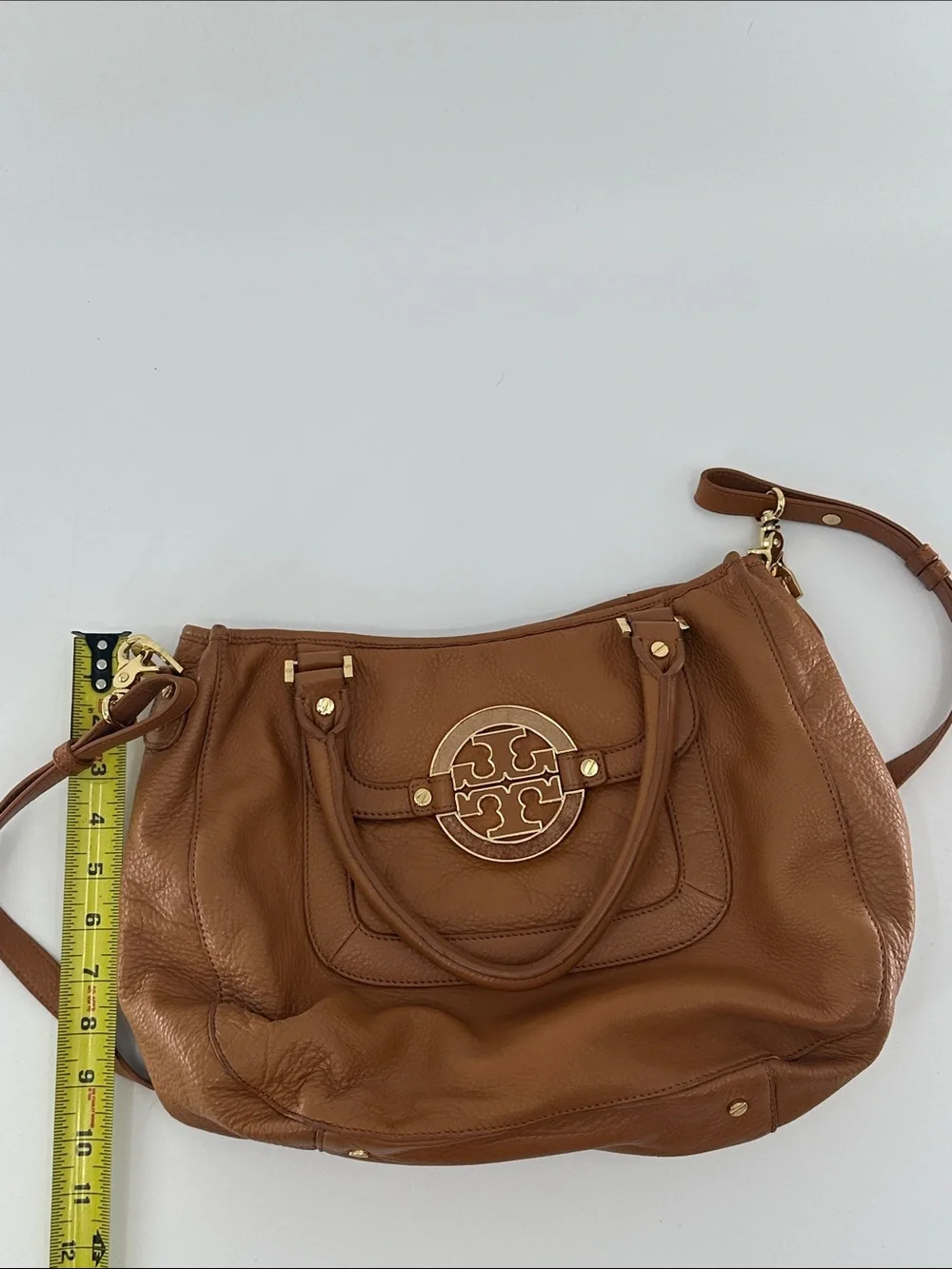 Tory Burch Tan/Brown Amanda Hobo Bag